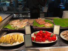 -大中华希尔顿酒店-念自助餐·海南美食·三文鱼