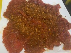 麻辣牛肉-老红桥炸灌肠牛肚锅烧烤(定福庄店)