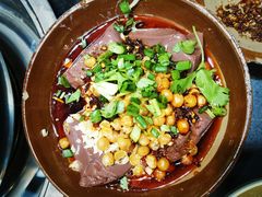 麻辣血旺-怪难吃·乐山跷脚牛肉(新牌坊店)