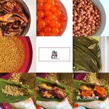 炒鸡无敌好吃的手工大肉粽，内馅简直绝了[得意]