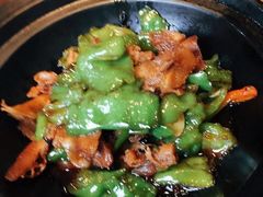 擂辣椒炒五花肉-原食日记(三里屯店)