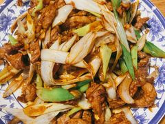 葱爆羊肉-新月斋(豆瓣胡同店)