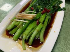 白灼菜心-国庆烧麦馆