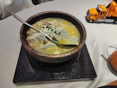 虾干手工石磨豆腐-狮王府淮扬菜(百家湖1912店)