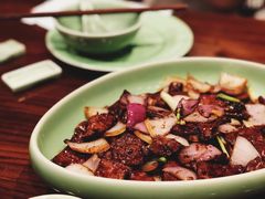 京葱爆猪肝-虎哥私房菜(馒头山店)