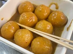 浓郁入味的咖喱鱼蛋-颓记茶餐厅(美景总店)