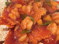 石锅虾仁锅巴-106餐厅(山水文园店)