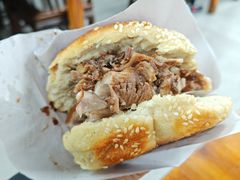-京东一绝西海子西园烧饼夹肉