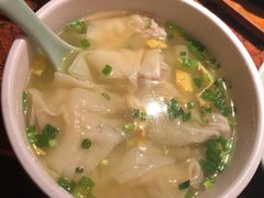 鸡汤鲜虾小馄饨-绿茶餐厅(蓝色港湾店)