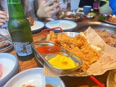 -明洞阿姨·韩式酱蟹烤肉·创意料理(三元桥店)