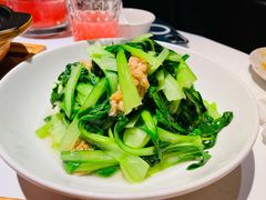 鸡毛菜炒腐衣-玫瑰厅上海菜(兴国路店)