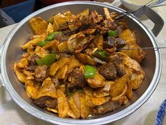 -尕有炕锅烤羊肉