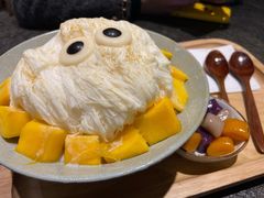芒果牛奶棉棉冰-怪物的冰与火(天虹商场中山路店)
