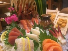 三文鱼刺身-山之川日料放题(通州店)
