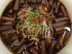 捞汁海肠-品味居·首店·大连鲜活海鲜大连菜(东港店)
