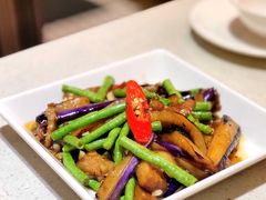 紫苏豆角茄子-潮庭港式茶餐厅·熊仔奶茶(同济广场店)