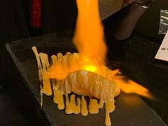 三文鱼火焰寿司-天狗山料理(省体店)