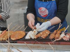 烤年糕-咱家烤面筋