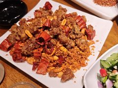 蒜香排骨-弓虽昌焖烧鸡(大竹林店)
