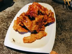 锅包肉-华盛园卷子王农家菜水库鱼