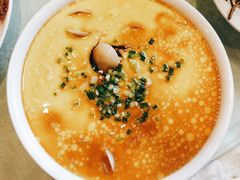 青蛤蒸水蛋-金杏·粘卷子 烤鸭 农家菜