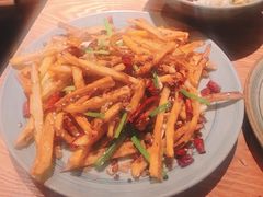 干煸藕丝-静一餐厅·湖北菜(前门店)