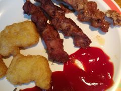 炸羊肉串-比格比萨自助(花园路店)