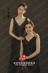 -时光纪亲子全家福照相馆(静安店母女写真父母纪念照)