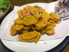 蛋黄炸南瓜-那家老院子东北菜·饺子·小鸡炖蘑菇(艳华街店)