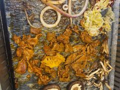 香橙菠萝梅肉-千纸鹤嫩汁烤肉(西大直街店)