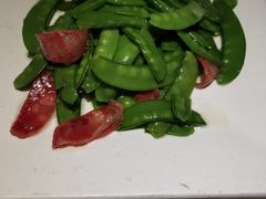 荷兰豆香肠-绿茶餐厅(西单老佛爷店)