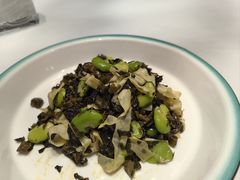 周庄咸菜拌百叶-上海老饭店(北京分店)