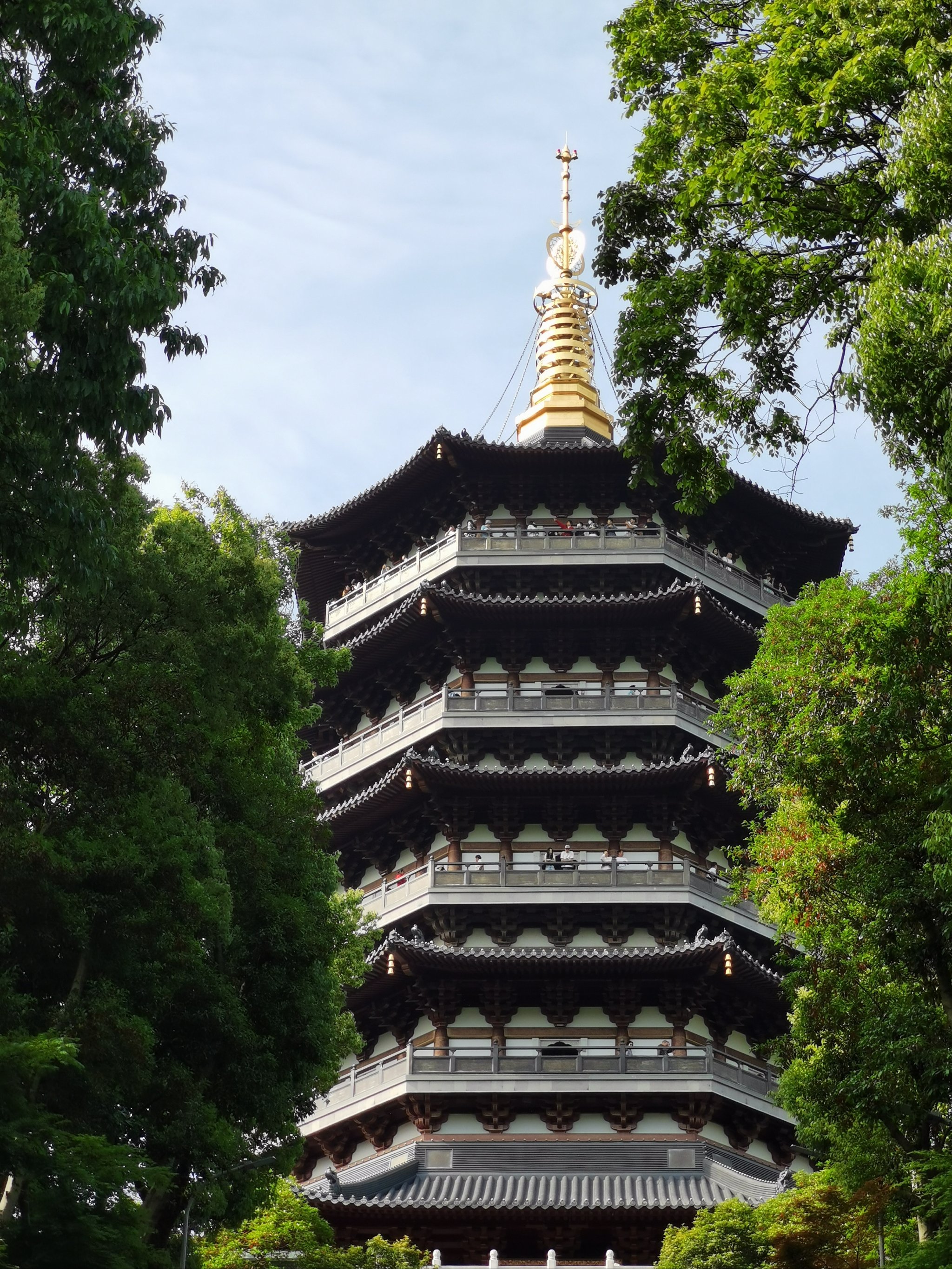 雷峰塔原貌图片