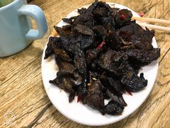 干煸肺子-晓军麻辣面馆