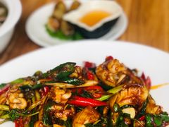 越式辣炒鱿鱼-大茴香越法料理(SOHO复兴店)