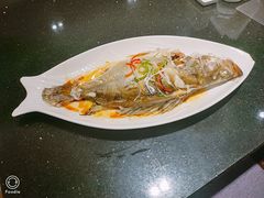 干烧鲈鱼-金泽大酒店·卢塞恩餐厅·年夜饭春节连市