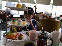 -深圳温德姆至尊酒店·大堂吧·户外花园