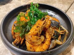黑椒紫苏炒海虾-美奈小馆·东南亚菜(福田星河COCO Park店)