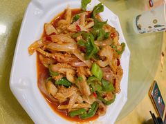 酸辣牛肚丝-星月美食城