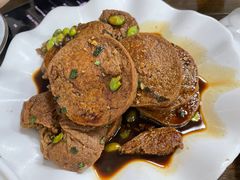 雪菜毛豆素鸡-协和菜馆(凤凰街店)