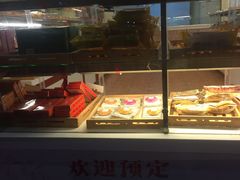 面包甜点陈列柜-长发西饼(道前店)