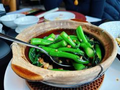 虾膏啫啫芥兰-夏宫中餐厅(静安香格里拉店)