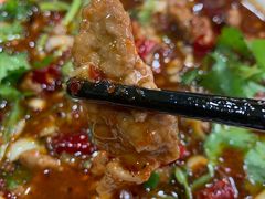水煮牛肉-北大地皖峰饭馆