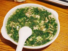 荠菜烩蘑菇-建国328 本帮小馆·面馆