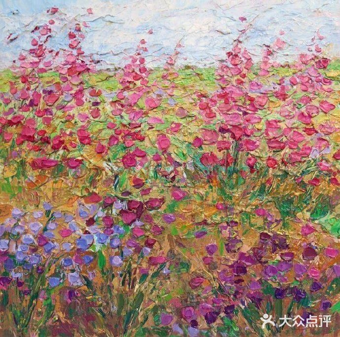 一组肌理清晰的油画作品🏵️🏵️