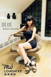 热舞舞蹈总监 琪琪老师-STUDIO E POLE DANCE
