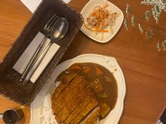 咖喱炸猪排堤坝饭-Ginko银子(青龙街店)