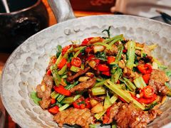 小炒黄牛肉-北京老铺烤鸭(老城根店)