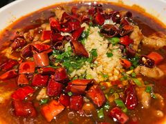 传统水煮肉片-蔴将·川菜(黄龙万科店)