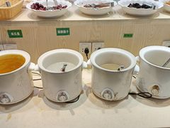 自助调料区-自然风素食自助餐厅(黄河北路店)